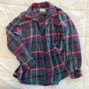 American Eagle button down thermal size Small